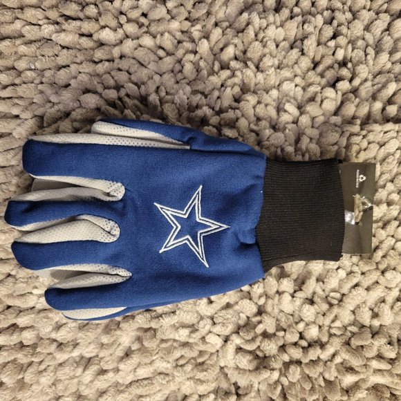NWT - NFL DALLAS COWBOYS UTILITY GLOVES-HOW BOUT THEM COWBOYS?  - LICENSED-NWT - Picture 4 of 9